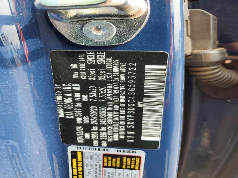Aukcja sprzedaży 2025 Kia Telluride, vin: 5XYP3DGC4SG595722, numer aukcji: 52093076