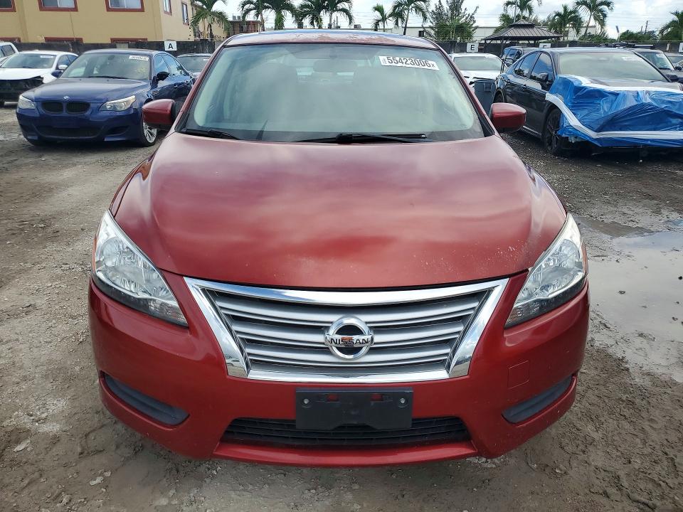 2015 Nissan Sentra მანქანა იყიდება აუქციონზე, vin: 3N1AB7AP7FY302678, აუქციონის ნომერი: 55423006