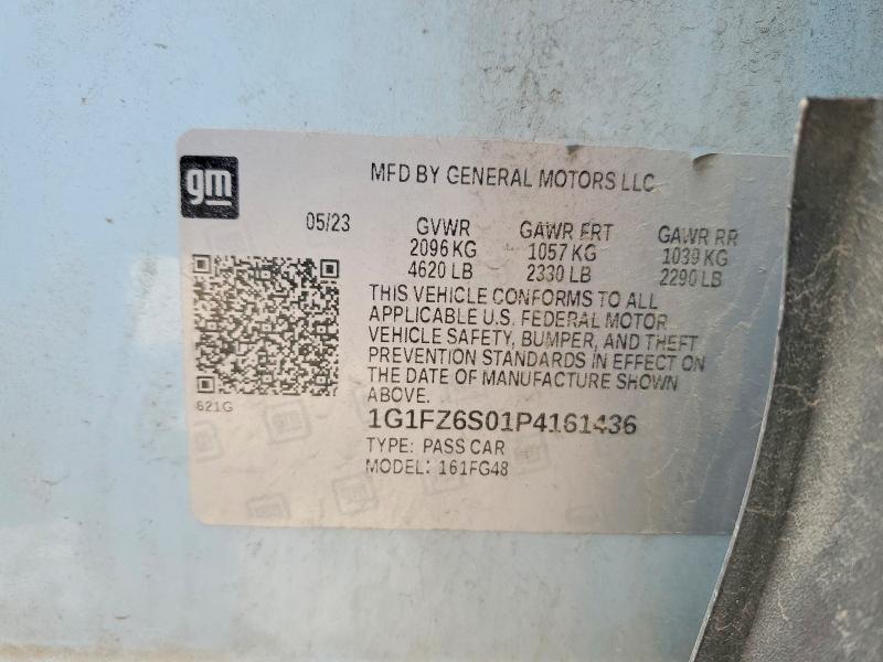 Aukcja sprzedaży 2023 Chevrolet Bolt Euv, vin: 1G1FZ6S01P4161436, numer aukcji: 52341116