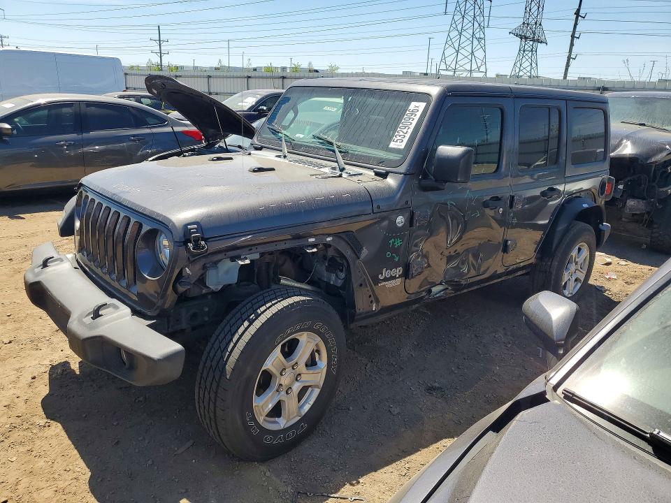Auction sale of the 2018 Jeep Wrangler Unlimited, vin: 1C4HJXDG1JW129976, lot number: 53290996