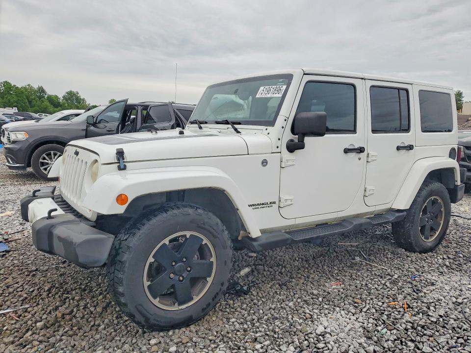 2012 Jeep Wrangler Unlimited მანქანა იყიდება აუქციონზე, vin: 1C4BJWEG4CL255154, აუქციონის ნომერი: 51961896