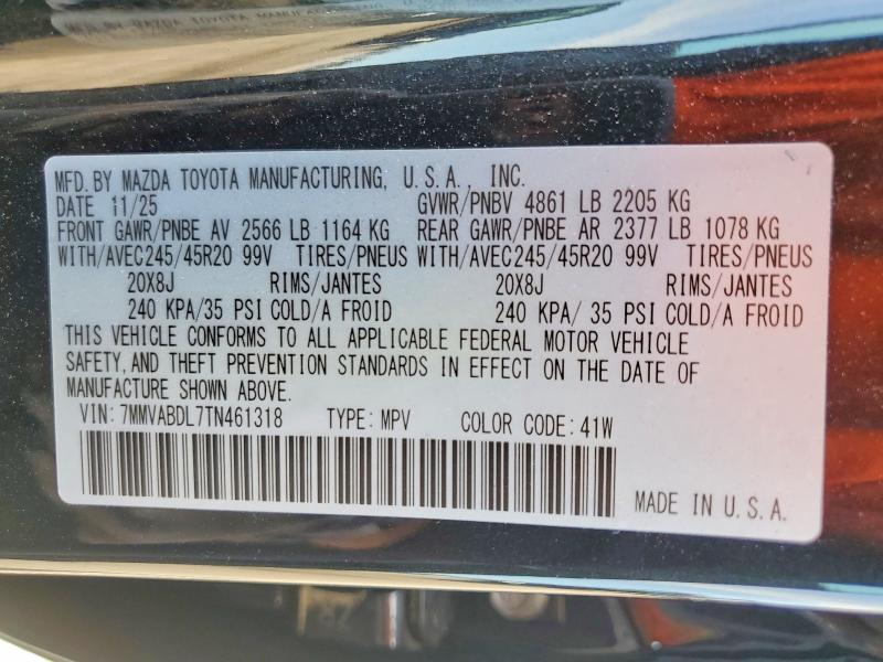 52677006 :رقم المزاد ، 7MMVABDL7TN461318 vin ، 2026 Mazda Cx-50 مزاد بيع