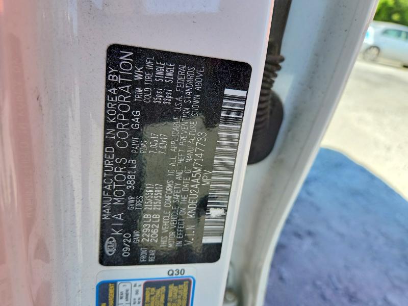 53017176 :رقم المزاد ، KNDEU2AA5M7147733 vin ، 2021 Kia Seltos مزاد بيع