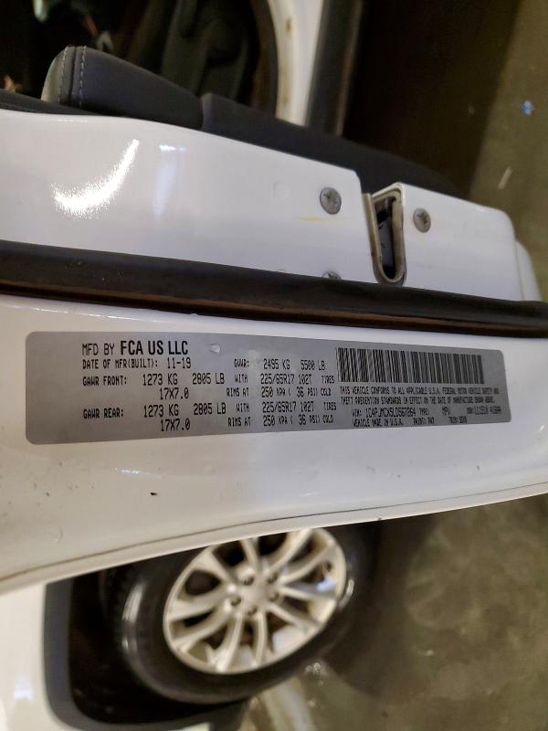 Продаж на аукціоні авто 2020 Jeep Cherokee, vin: 1C4PJMCX5LD567264, номер лоту: 54961346