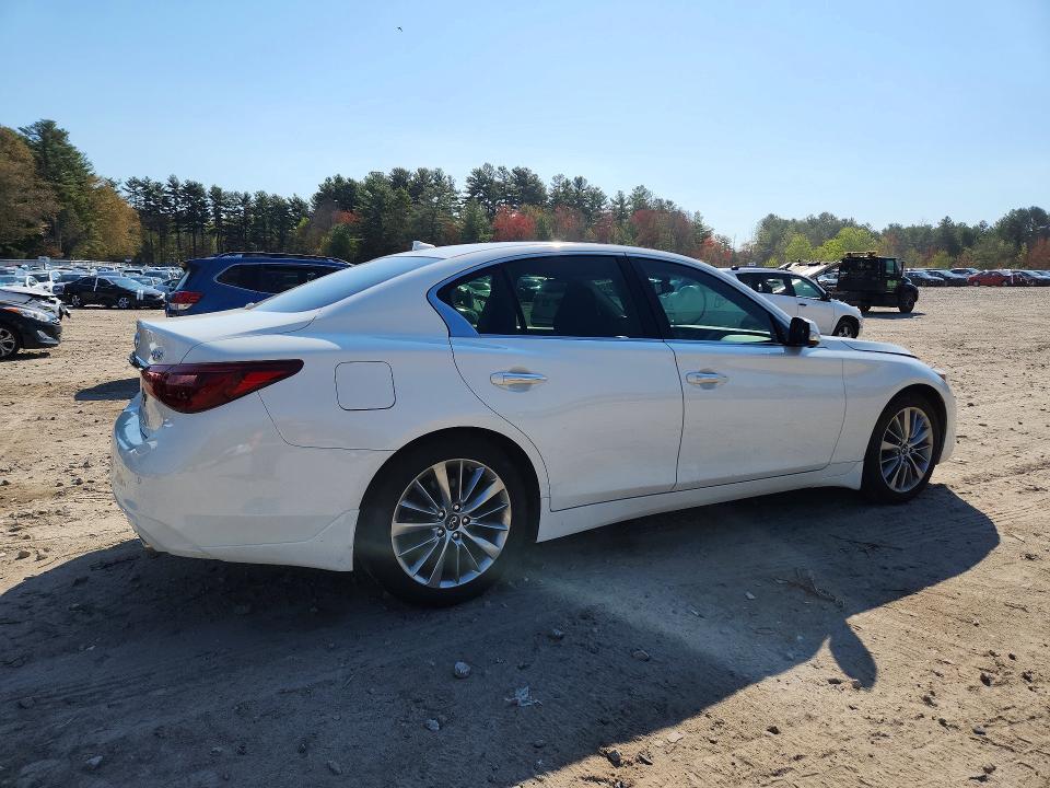 52156886 :رقم المزاد ، JN1EV7BR5NM341134 vin ، 2022 Infiniti Q50 مزاد بيع