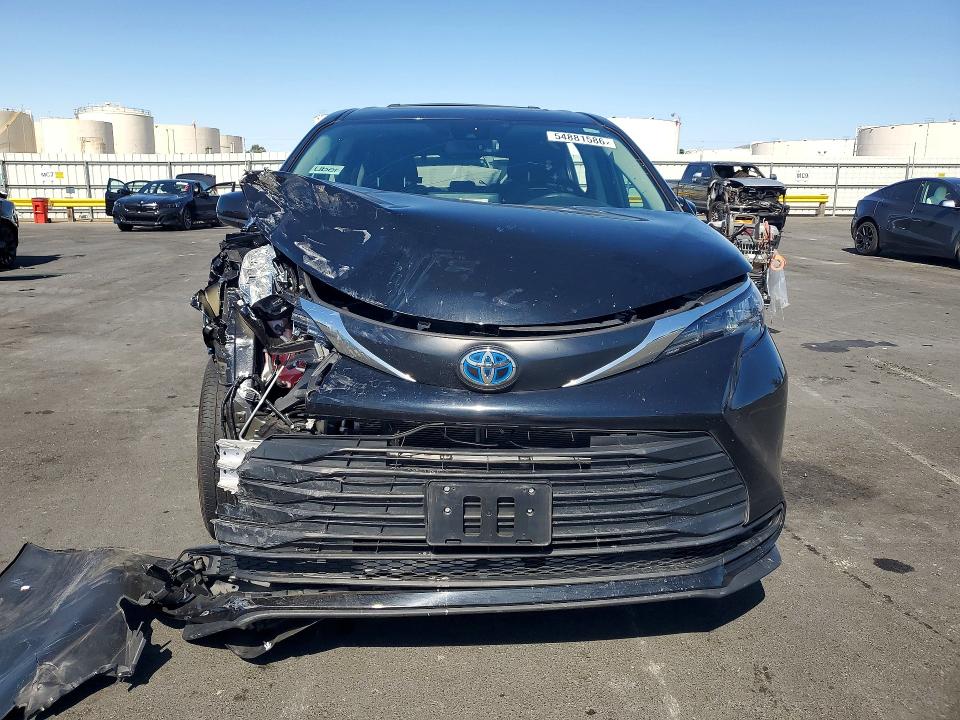 54881586 :رقم المزاد ، 5TDBRKEC7RS224454 vin ، 2024 Toyota Sienna مزاد بيع