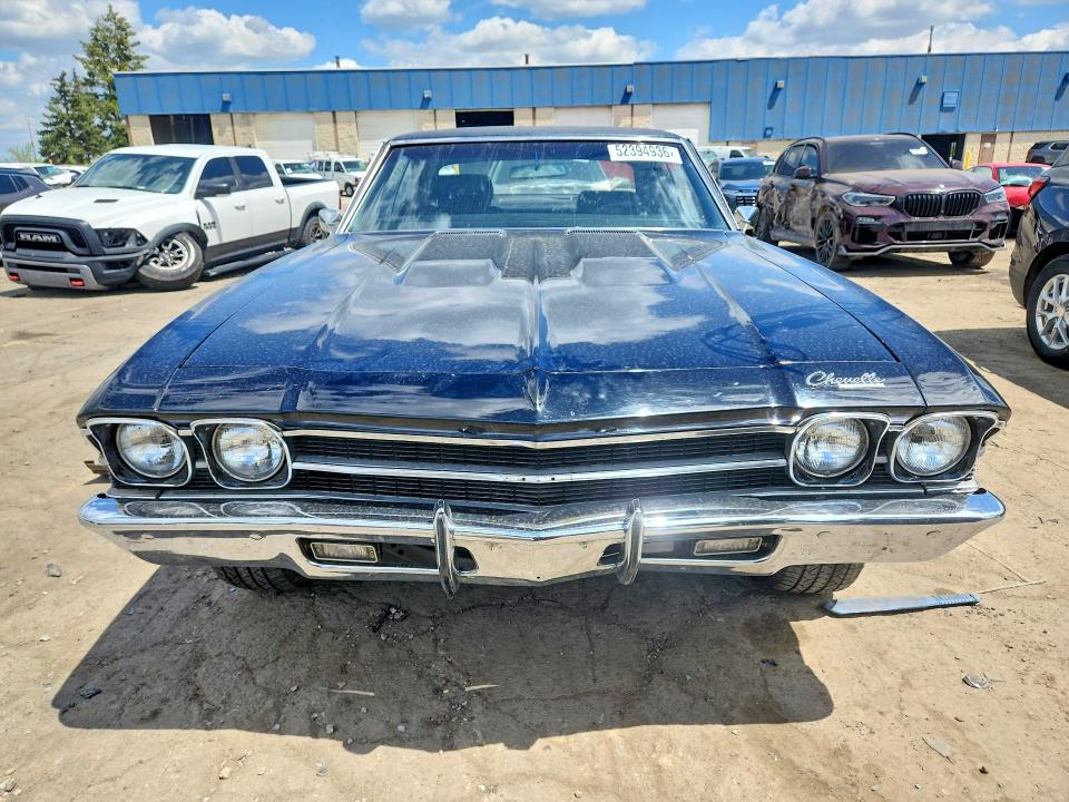 52394936 :رقم المزاد ، 136379K353923 vin ، 1969 Chev Chevelle Malibu Ss 396 مزاد بيع