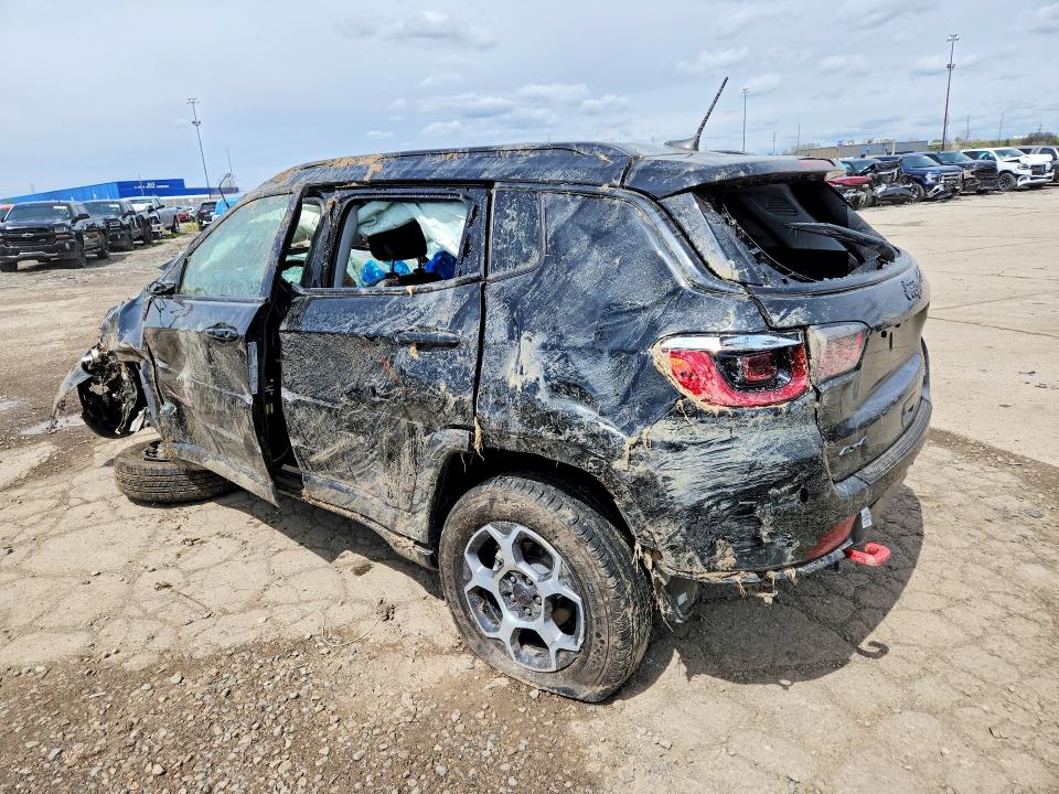 Продаж на аукціоні авто 2022 Jeep Compass, vin: 3C4NJDDB6NT224146, номер лоту: 52356956