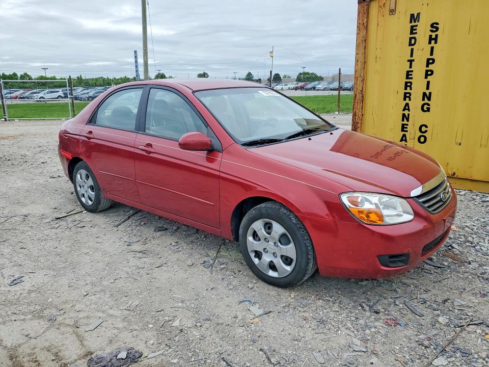 Продажа на аукционе авто 2008 Kia Spectra, vin: KNAFE121385531907, номер лота: 53796286