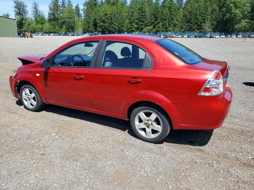2007 Chevrolet Aveo მანქანა იყიდება აუქციონზე, vin: KL1TG56667B136477, აუქციონის ნომერი: 55230656