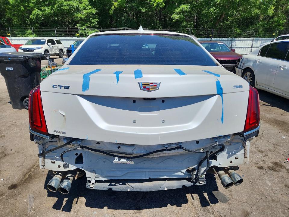 2018 Cadillac Ct6 მანქანა იყიდება აუქციონზე, vin: 1G6KD5RS8JU143306, აუქციონის ნომერი: 53724216