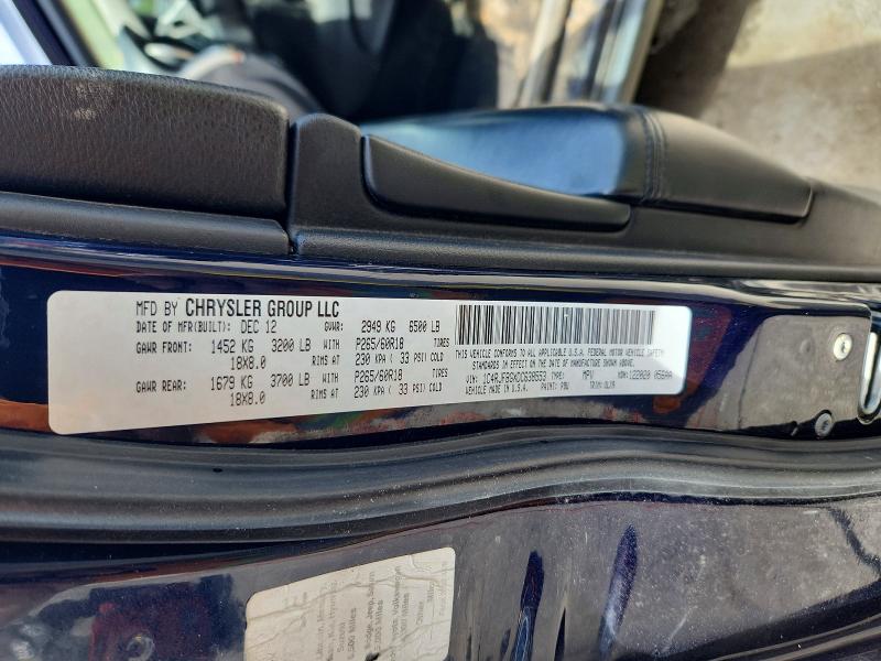 Aukcja sprzedaży 2013 Jeep Grand Cherokee, vin: 1C4RJFBGXDC638553, numer aukcji: 50176926