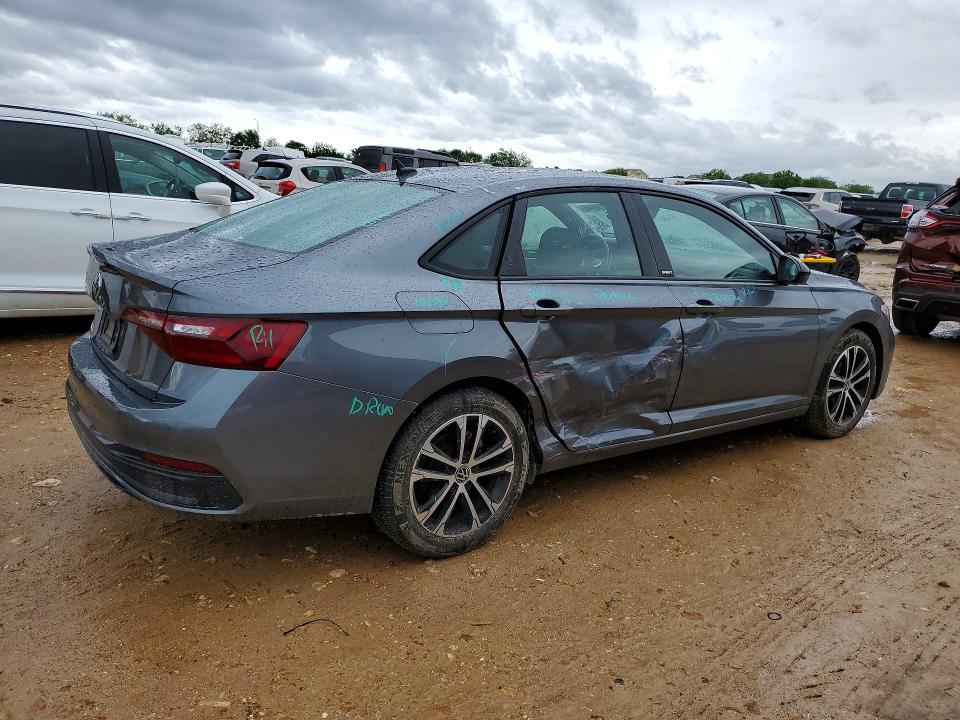2024 Volkswagen Jetta მანქანა იყიდება აუქციონზე, vin: 3VWBM7BU1RM043047, აუქციონის ნომერი: 52238846