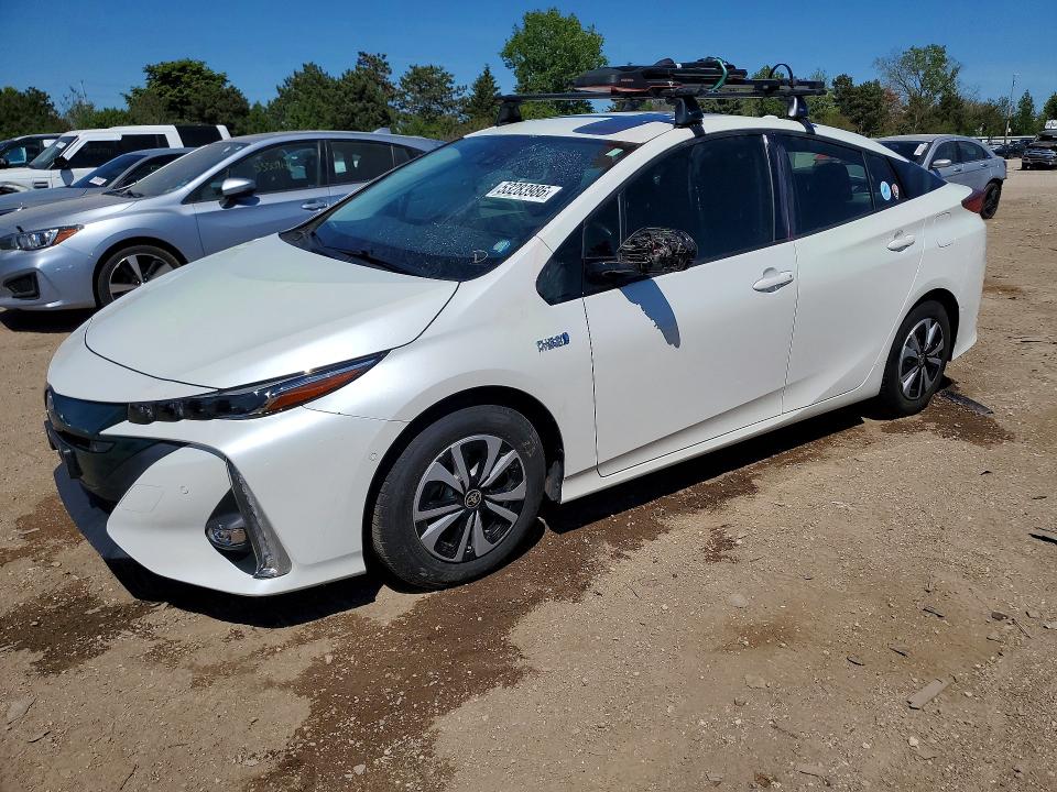 53283986 :رقم المزاد ، JTDKARFP4J3088694 vin ، 2018 Toyota Prius Prime مزاد بيع