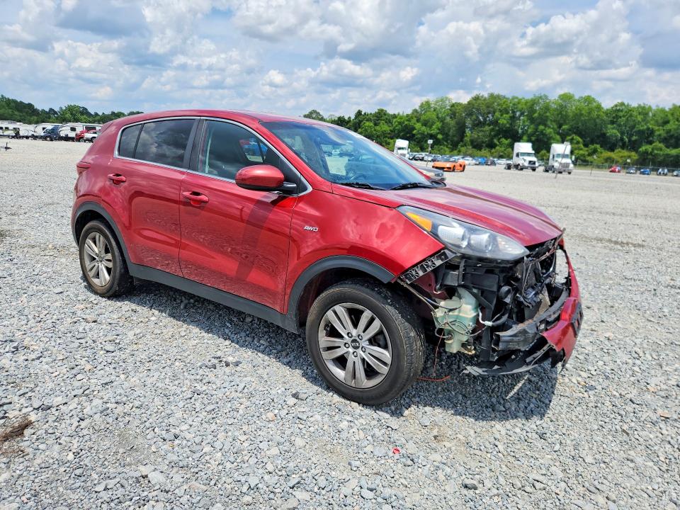 2018 Kia Sportage მანქანა იყიდება აუქციონზე, vin: KNDPMCAC9J7400712, აუქციონის ნომერი: 54686746