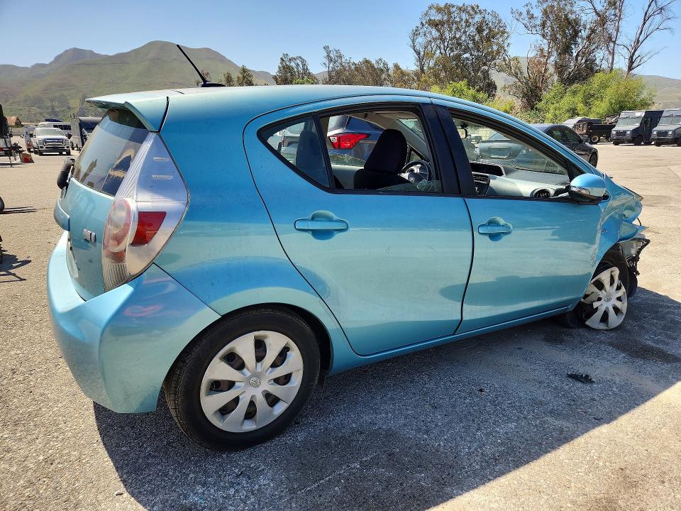 Продаж на аукціоні авто 2012 Toyota Prius C, vin: JTDKDTB3XC1005629, номер лоту: 54484816