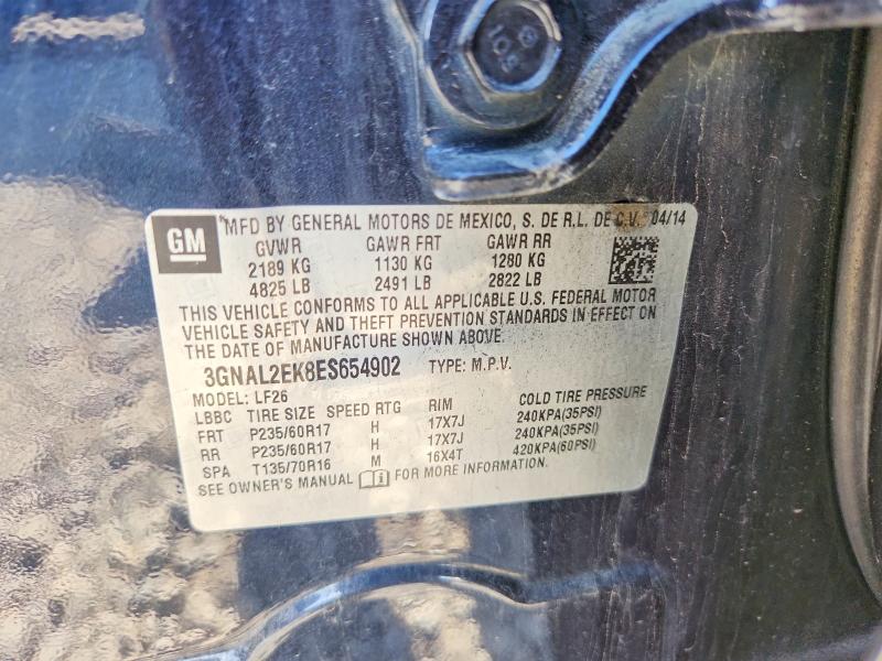 Продажа на аукционе авто 2014 Chevrolet Captiva, vin: 3GNAL2EK8ES654902, номер лота: 53230686