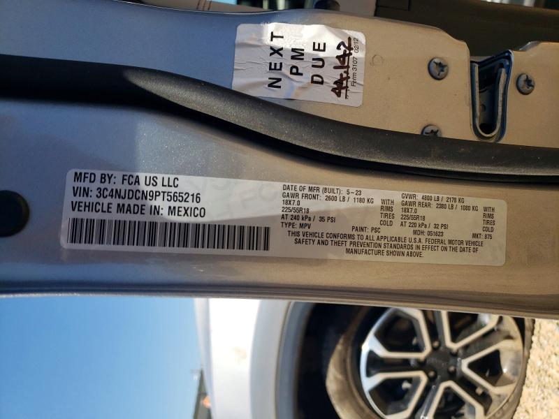 Продажа на аукционе авто 2023 Jeep Compass Limited, vin: 3C4NJDCN9PT565216, номер лота: 53884716