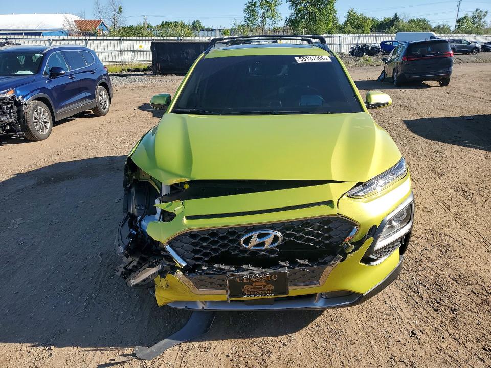 55137306 :رقم المزاد ، KM8K5CA59LU455315 vin ، 2020 Hyundai Kona مزاد بيع