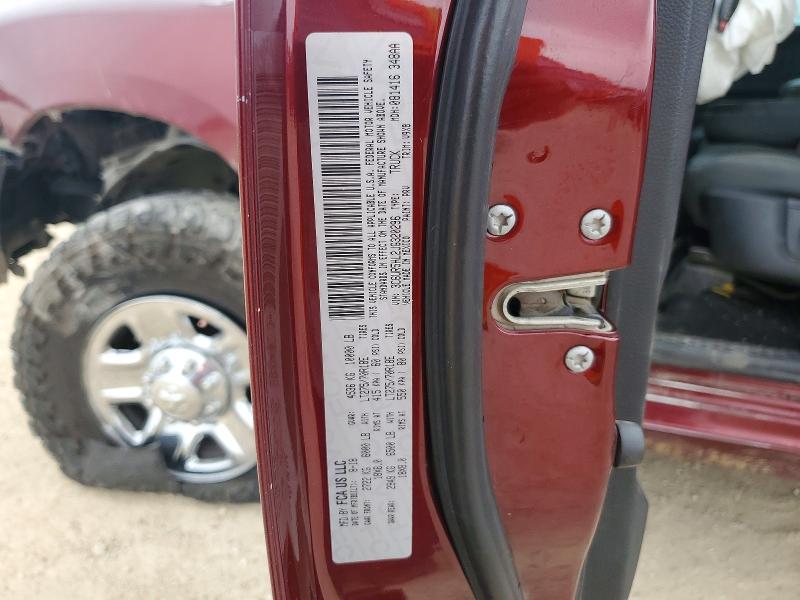 52584966 :رقم المزاد ، 3C6UR5HL2JG320296 vin ، 2018 Ram 2500 مزاد بيع