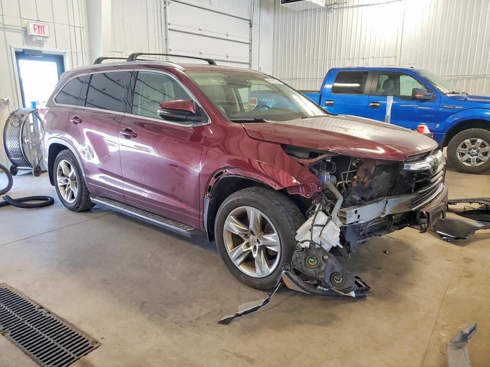 Aukcja sprzedaży 2015 Toyota Highlander, vin: 5TDDKRFH2FS126685, numer aukcji: 55163676