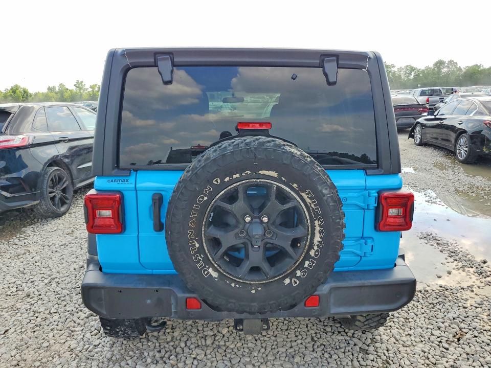 Продажа на аукционе авто 2021 Jeep Wrangler Unlimited, vin: 1C4HJXDN7MW614710, номер лота: 55041416