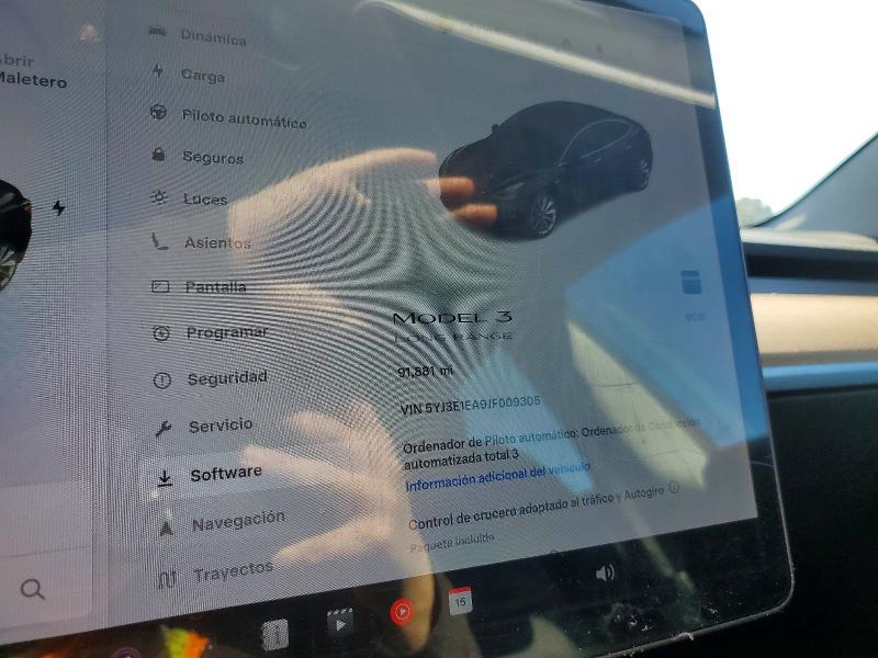 Продажа на аукционе авто 2018 Tesla Model 3, vin: 5YJ3E1EA9JF009305, номер лота: 53928966