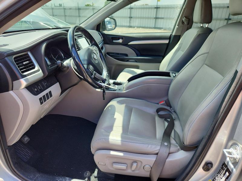 2017 Toyota Highlander მანქანა იყიდება აუქციონზე, vin: 5TDJZRFH9HS428539, აუქციონის ნომერი: 54865996