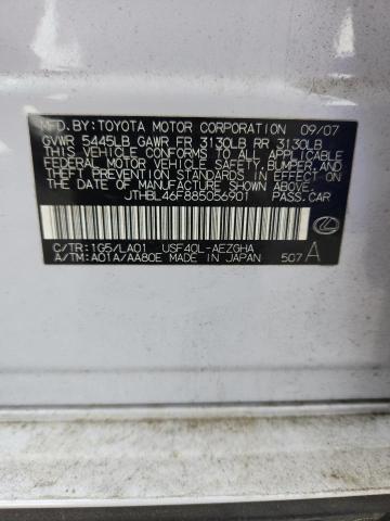 Продажа на аукционе авто 2008 Lexus Ls, vin: JTHBL46F885056901, номер лота: 51764156