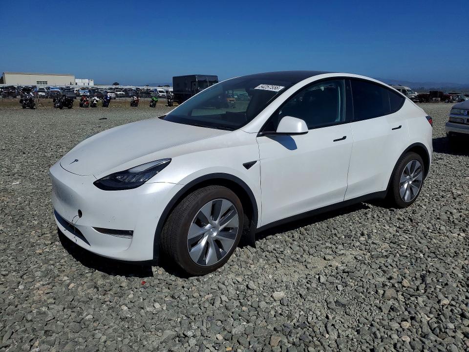 2022 Tesla Model Y მანქანა იყიდება აუქციონზე, vin: 7SAYGDEE9NF356338, აუქციონის ნომერი: 54257556