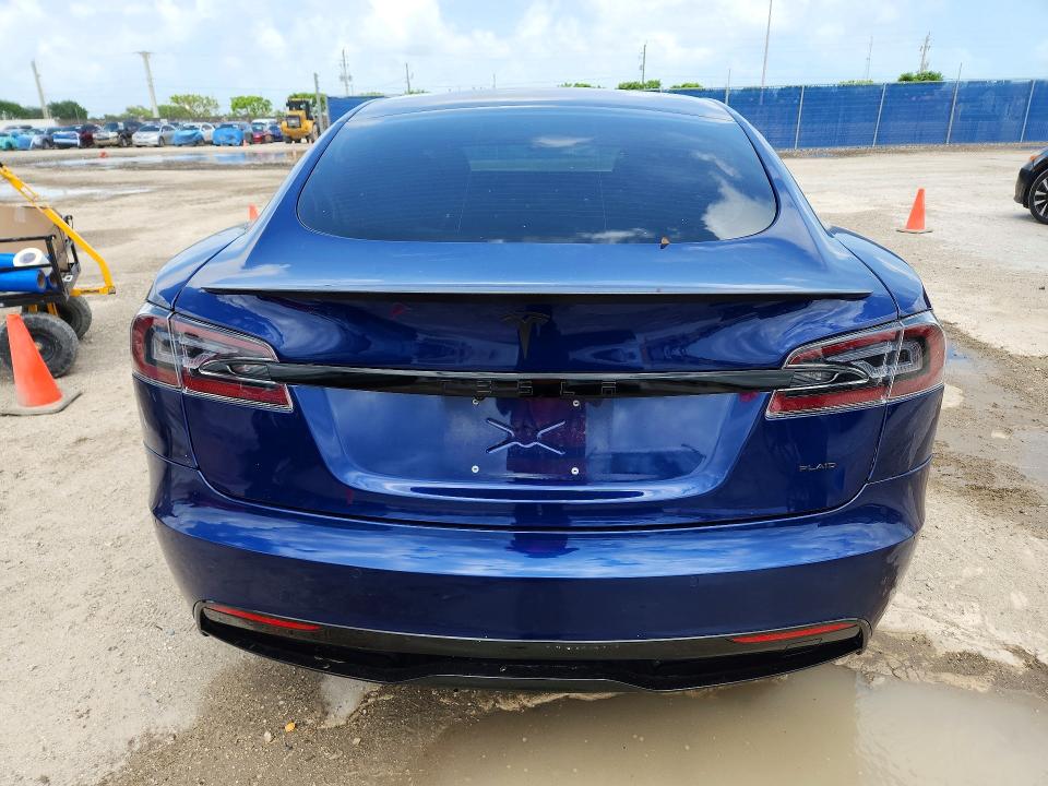 2021 Tesla Model S მანქანა იყიდება აუქციონზე, vin: 5YJSA1E63MF446790, აუქციონის ნომერი: 54072756