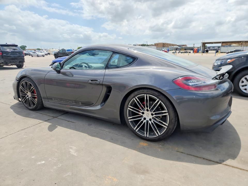 53835586 :رقم المزاد ، WP0AB2A89GK186179 vin ، 2016 Porsche Cayman مزاد بيع
