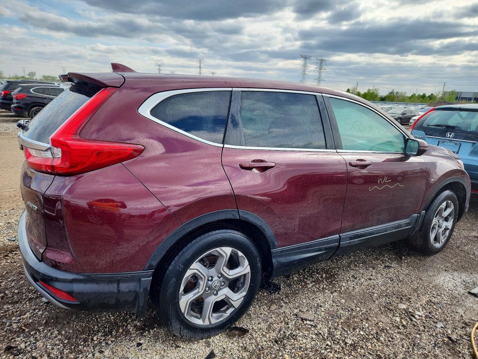 2017 Honda Cr-v მანქანა იყიდება აუქციონზე, vin: 2HKRW2H89HH606133, აუქციონის ნომერი: 50358436