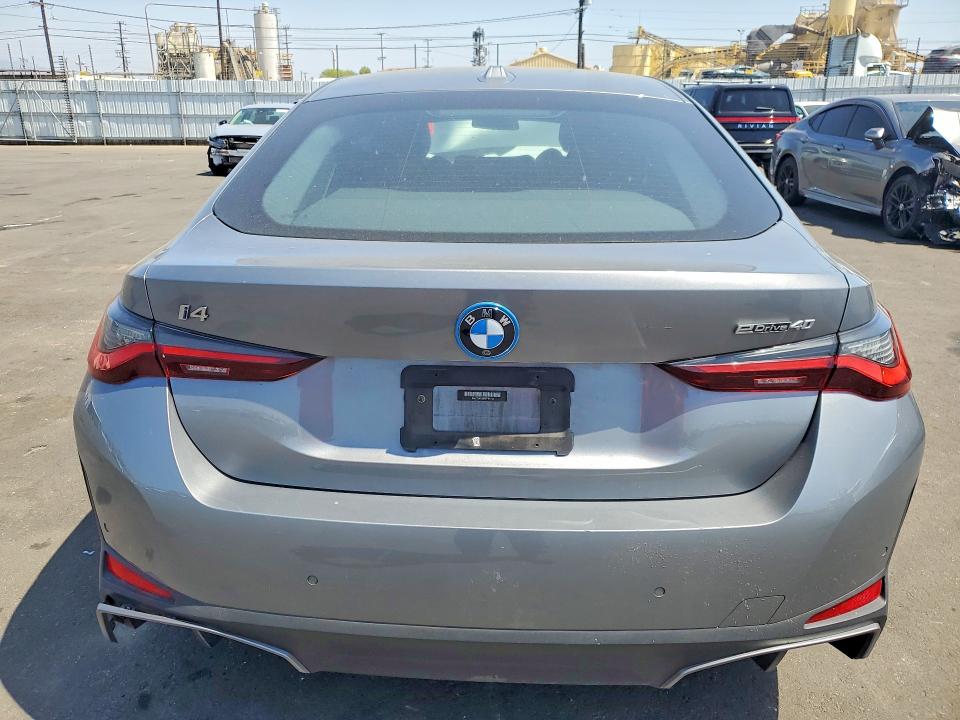 2023 Bmw I4 მანქანა იყიდება აუქციონზე, vin: WBY73AW06PFP91742, აუქციონის ნომერი: 54127226