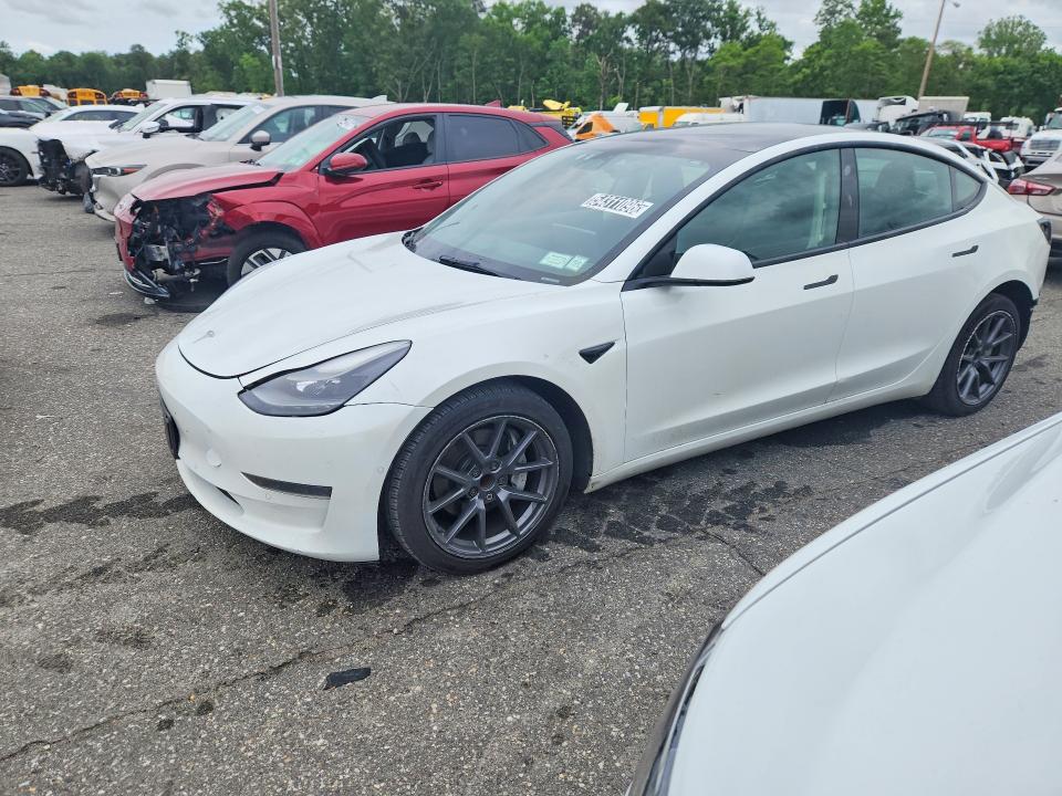 Продажа на аукционе авто 2022 Tesla Model 3, vin: 5YJ3E1EA5NF369127, номер лота: 54311096