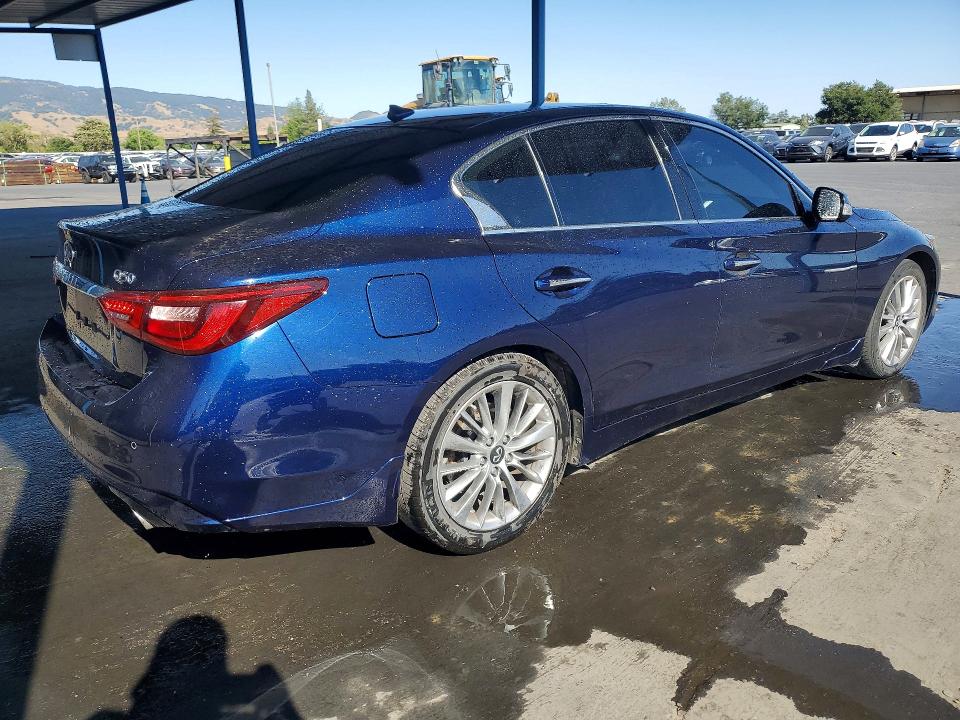 53290216 :رقم المزاد ، JN1EV7BP8NM310653 vin ، 2022 Infiniti Q50 مزاد بيع