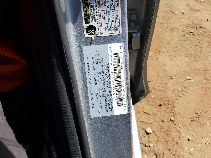 2014 Mazda 3 მანქანა იყიდება აუქციონზე, vin: JM1BM1K75E1120469, აუქციონის ნომერი: 53325946