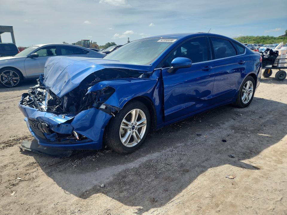 52356696 :رقم المزاد ، 3FA6P0HD9JR130542 vin ، 2018 Ford Fusion مزاد بيع