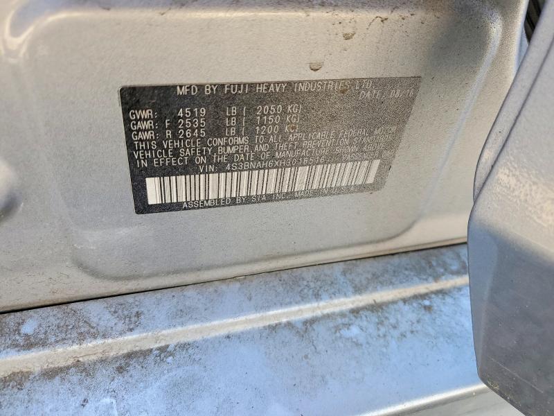 Продаж на аукціоні авто 2017 Subaru Legacy, vin: 4S3BNAH6XH3016516, номер лоту: 53358586