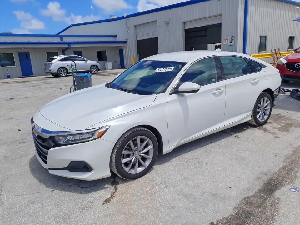 Продажа на аукционе авто 2021 Honda Accord, vin: 1HGCV1F17MA051128, номер лота: 52511516