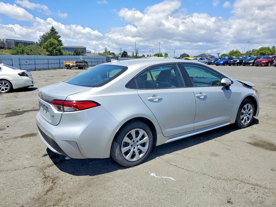 Продаж на аукціоні авто 2021 Toyota Corolla, vin: 5YFEPMAE1MP266013, номер лоту: 55192916