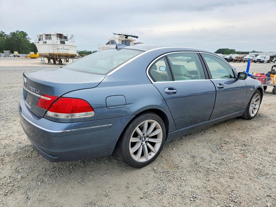 2008 Bmw 750 მანქანა იყიდება აუქციონზე, vin: WBAHN83588DT80457, აუქციონის ნომერი: 52502276