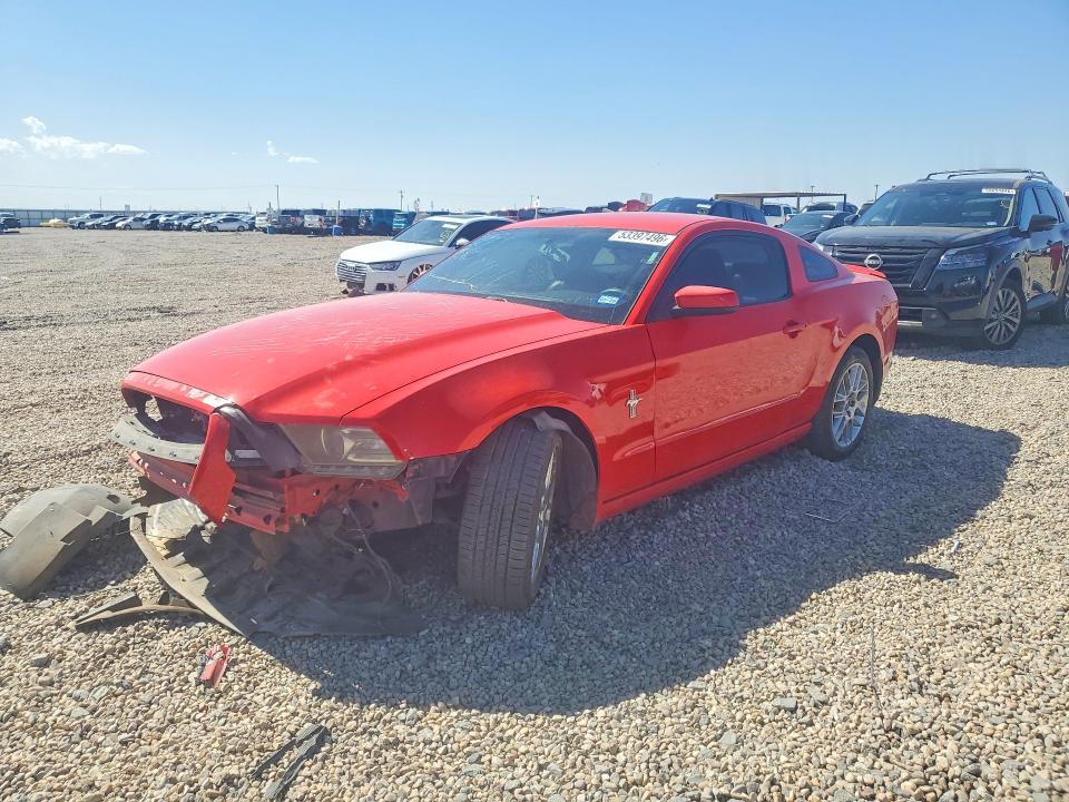 53397496 :رقم المزاد ، 1ZVBP8AM2E5221109 vin ، 2014 Ford Mustang مزاد بيع