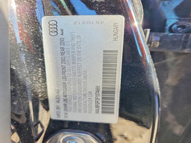 Продажа на аукционе авто 2015 Audi A3, vin: WAUBFGFF2F1074869, номер лота: 54196786