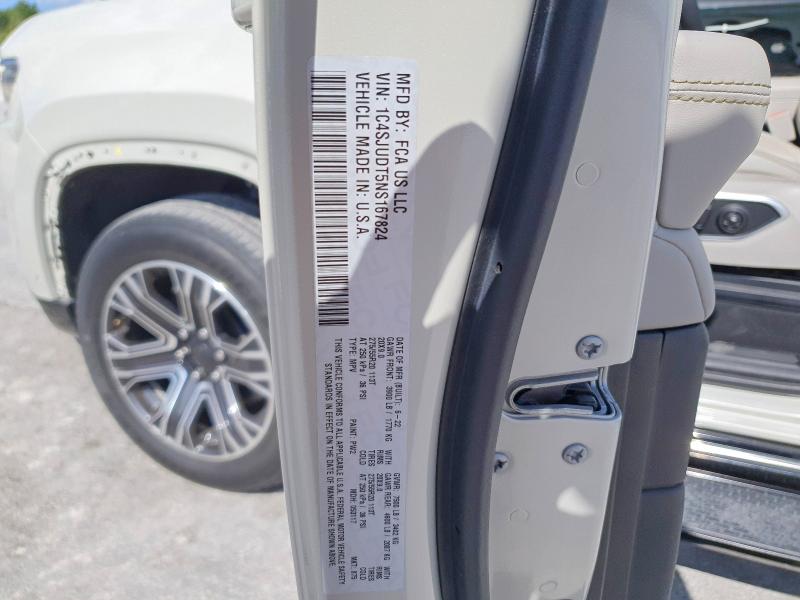 Продажа на аукционе авто 2022 Jeep Wagoneer, vin: 1C4SJUDT5NS167824, номер лота: 53441986