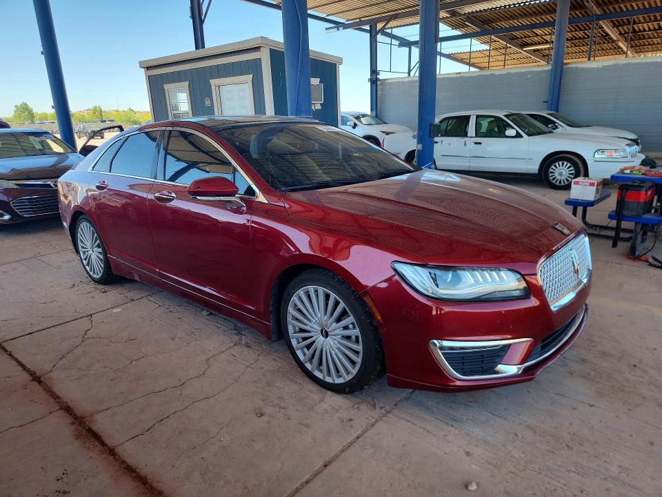 Продажа на аукционе авто 2017 Lincoln Mkz, vin: 3LN6L5MU9HR607937, номер лота: 54680276