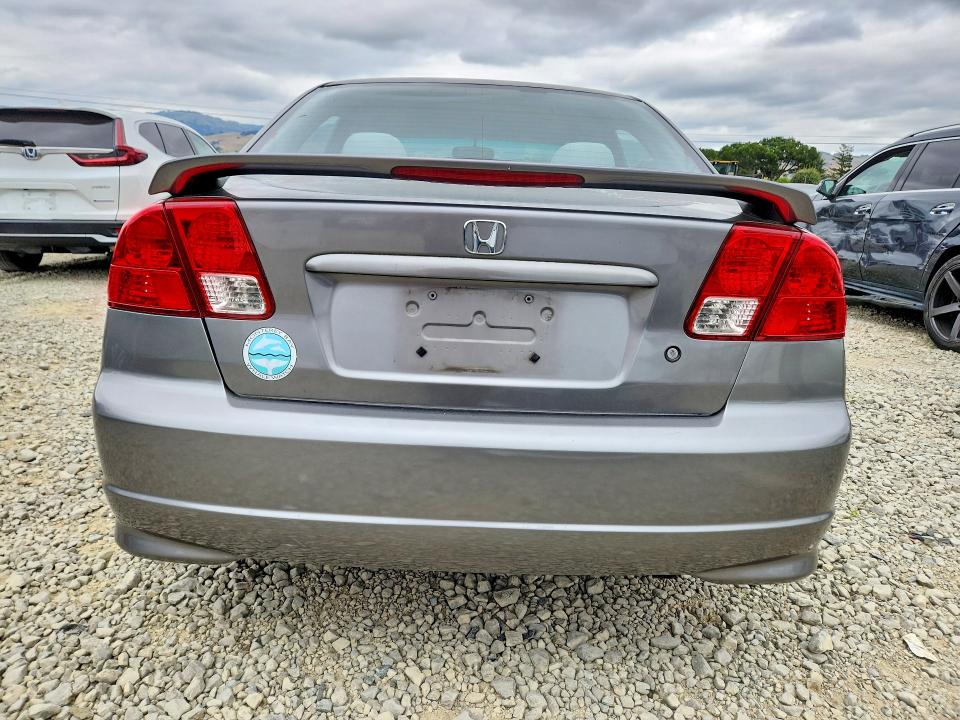 52411896 :رقم المزاد ، 2HGES26785H566329 vin ، 2005 Honda Civic مزاد بيع