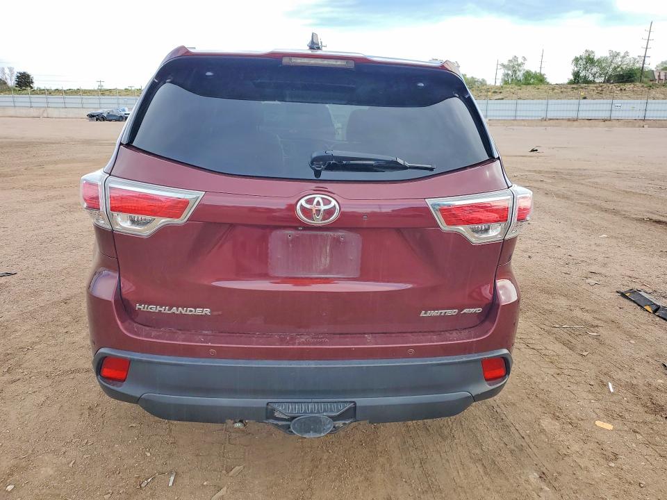 Aukcja sprzedaży 2014 Toyota Highlander, vin: 5TDDKRFH8ES065597, numer aukcji: 52028616