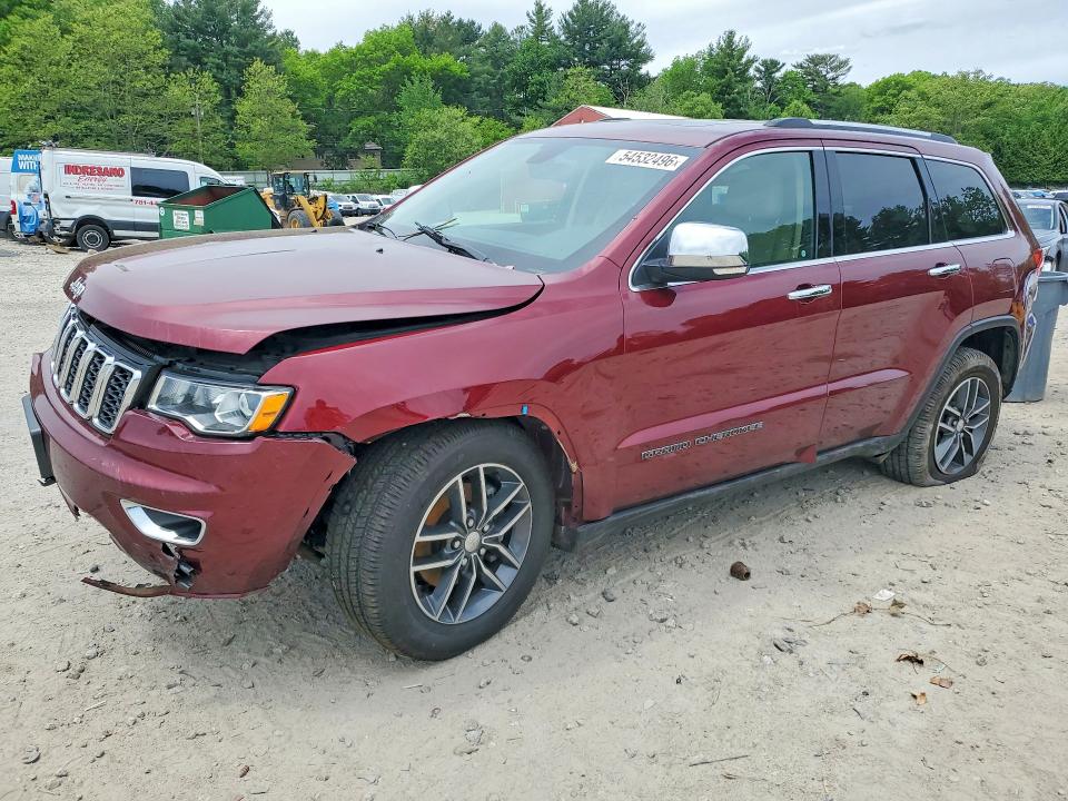 Продаж на аукціоні авто 2018 Jeep Grand Cherokee, vin: 1C4RJFBGXJC437697, номер лоту: 54532496