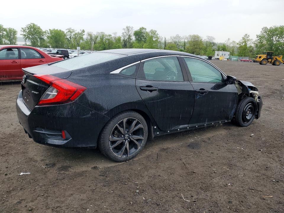 Продажа на аукционе авто 2019 Honda Civic, vin: 2HGFC2F84KH518414, номер лота: 53691636